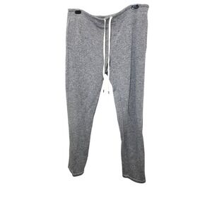 Velvet by Graham & Spenser Gray Lounge Sweatpants Drawstring Waist Men's Size L
